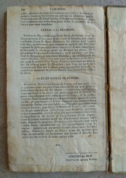 La Cuisinière des cuisinière de la ville et de la campagne, Ardant, I ediz.1848