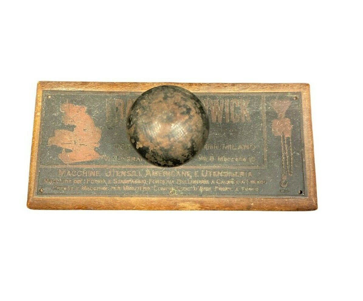 Frater Fenwick ink drying pad - early 1900s