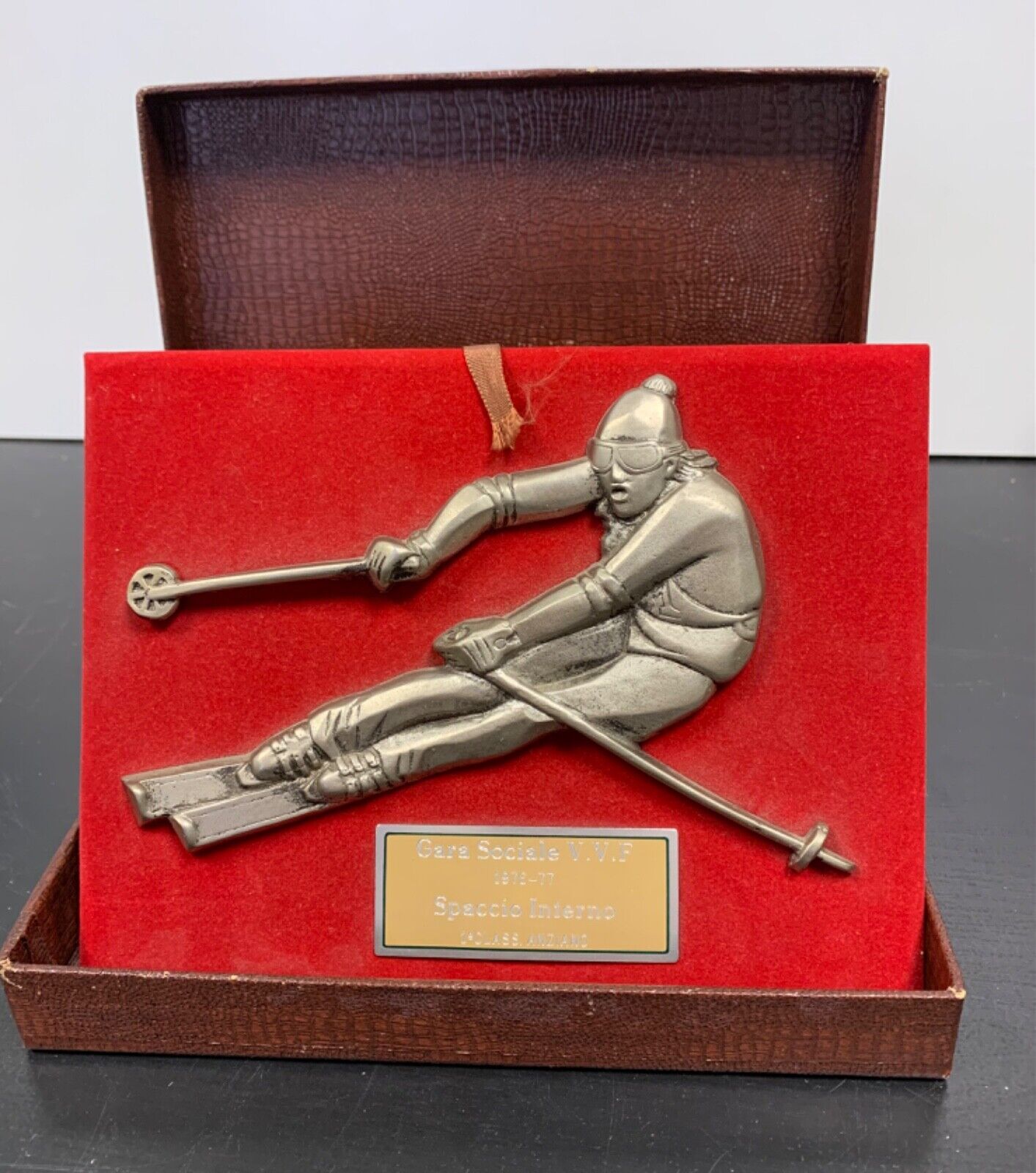 Social Ski Competition Trophy 1976-77 1st place