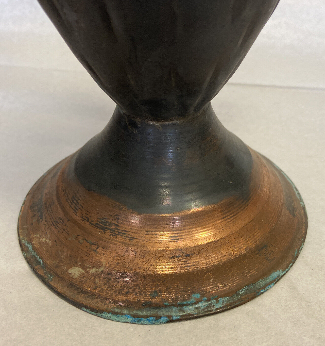 Copper Flower Vase