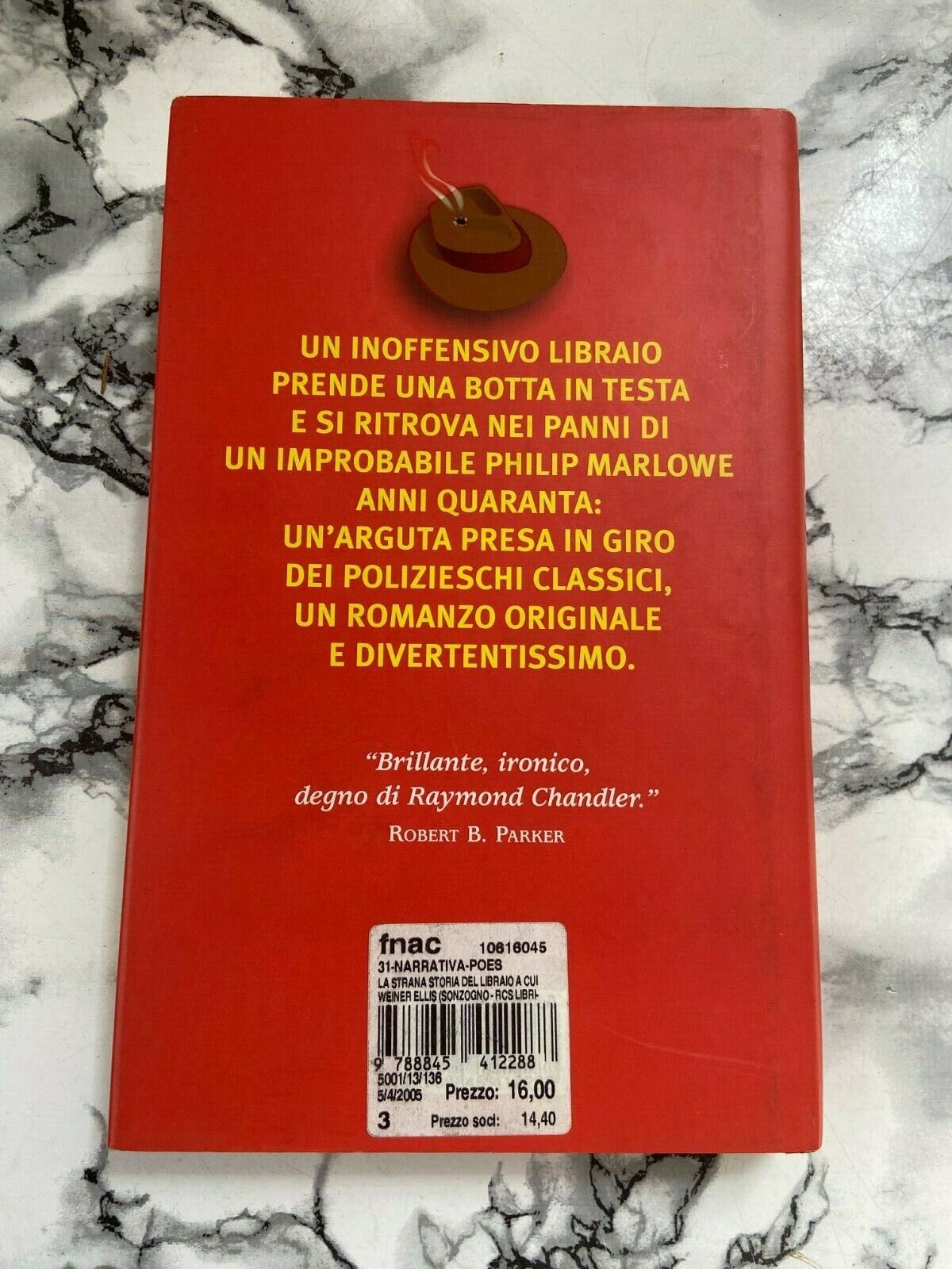 E. Weiner - L'étrange histoire du libraire qui lui fit tomber une pile de livres sur la tête