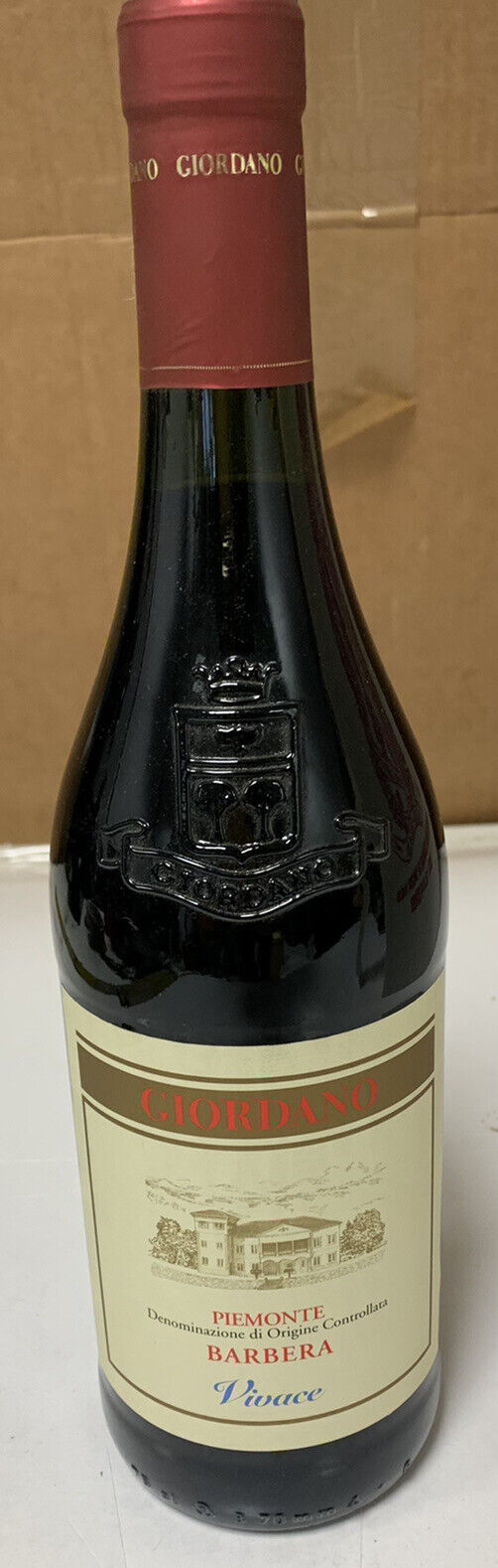 Barbera Piemonte vivace 2004 - Giordano 75cl
