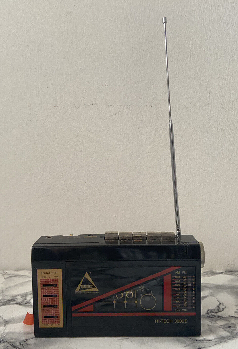 Lecteur de cassettes de musique radio stéréo DC 4 5 V