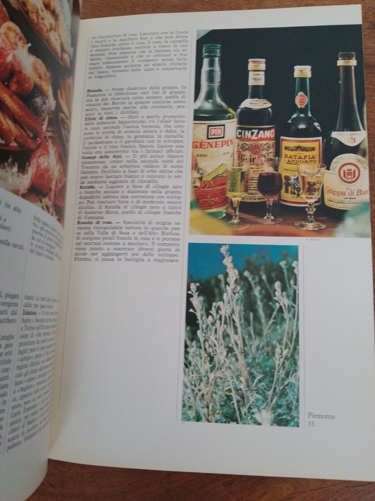 Gastronomic guide of Italy, Piedmont Valle d'Aosta, F.Cunsolo