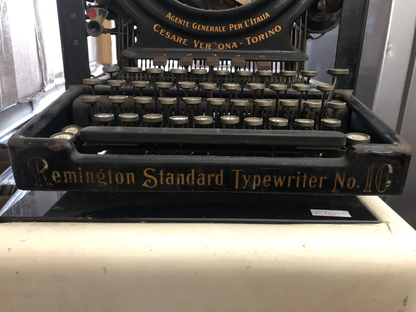 MACCHINA DA SCRIVERE REMINGTON N 10 CON CUSTODIA