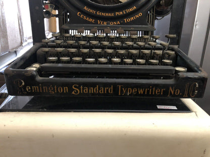 MACCHINA DA SCRIVERE REMINGTON N 10 CON CUSTODIA
