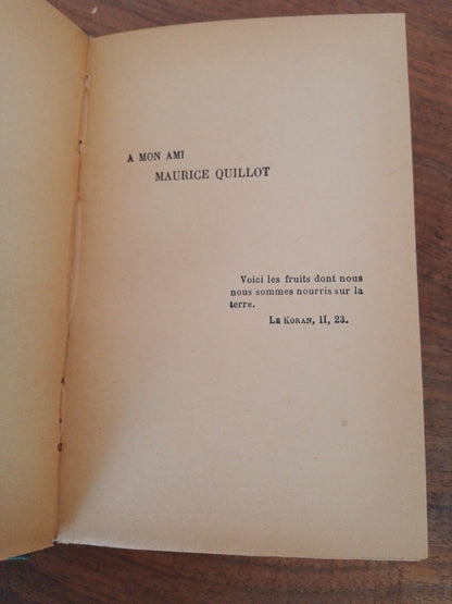 Les nourritures terres - A. Gide - Gallimard 1921 + articles