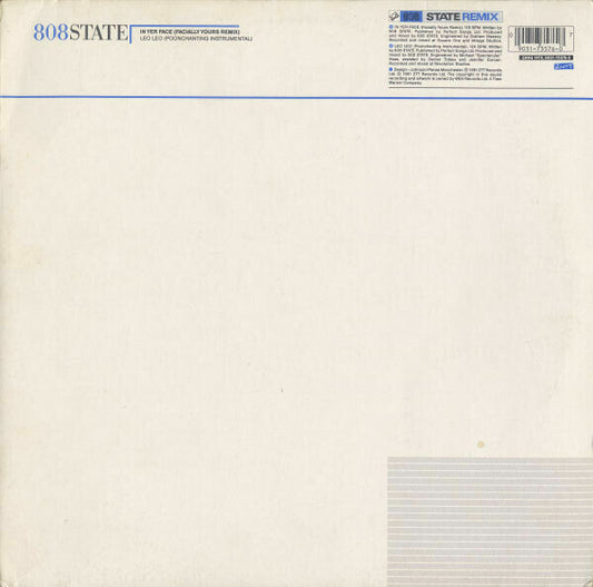 808 State ‎– In Yer Face (Remix)