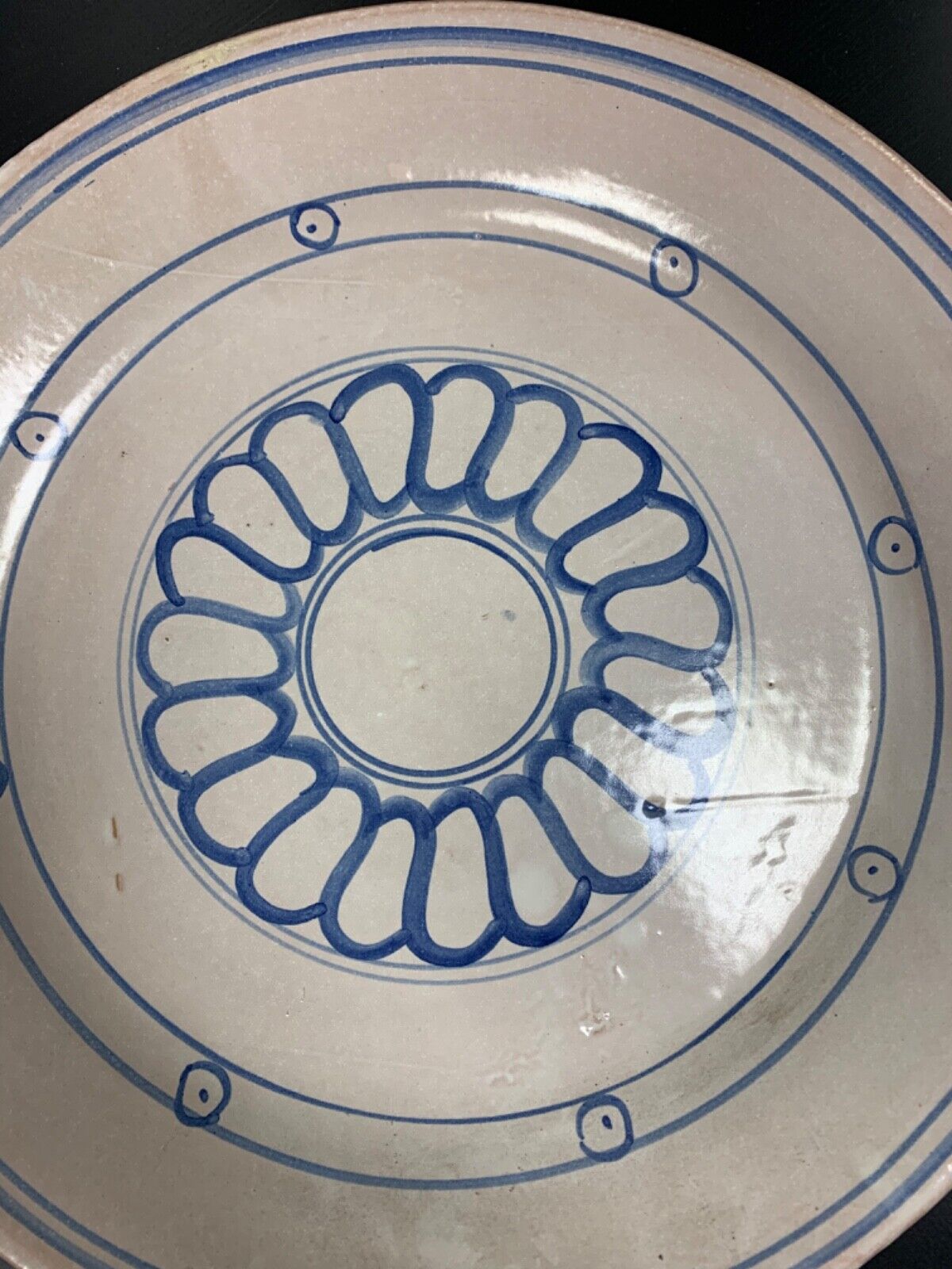 Decorazione da parete in ceramica decorata