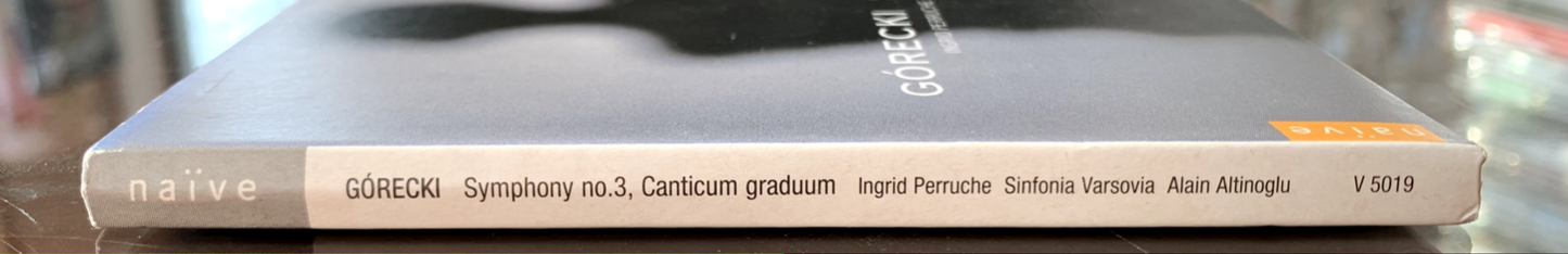 Górecki - Ingrid Perruche, Sinfonia Varsovia, Alain Altinoglu – Symphony No. 3