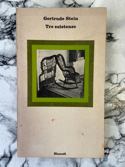 Libro - G. Stein - Tre esistenze