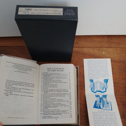 Common prayer, Oxford, cofanetto 1969