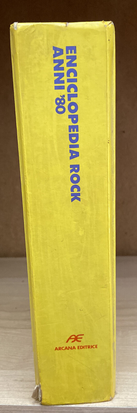 '80s ROCK ENCYCLOPEDIA ARCANA EDITRICE BY RICCARDO BERTONCELLI