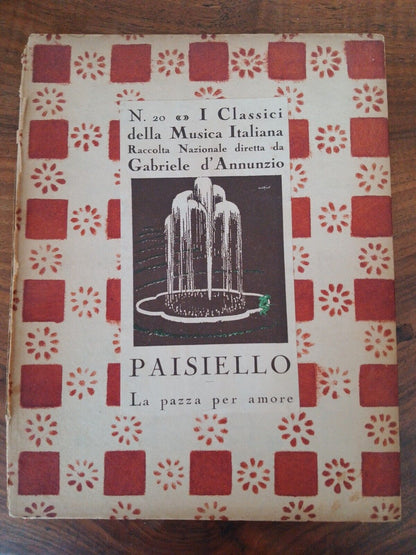 Paisiello, La Pazza per amore, N.20, IEI 1919