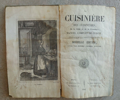 La Cuisinière des cuisinière de la ville et de la campagne, Ardant, I ediz.1848