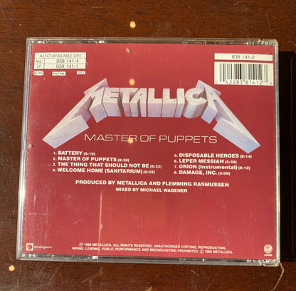 Metallica - Master Of Puppets