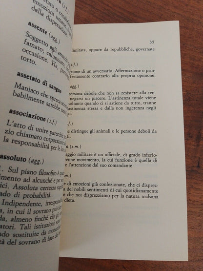 Dizionario del diavolo, A. Bierce, Longanesi, 1985