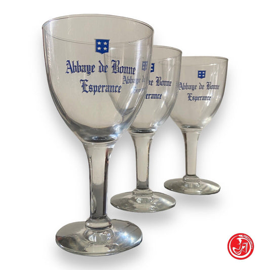 Verres à bière Abbaye de Bonne Espérance 