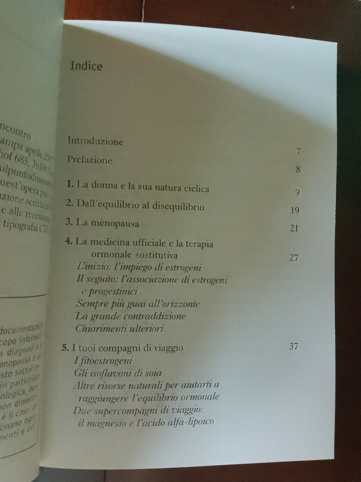 La menopausa non è una malattia, Brun-Pavan, ed. Il punto d'incontro