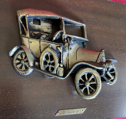Fiat Mod. 0 Placcato Argento Su Legno