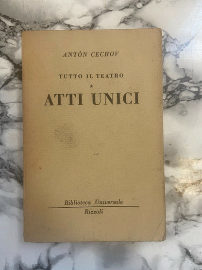 Libro - A. Cechov e Maugham - Atti unici e Signora Craddock