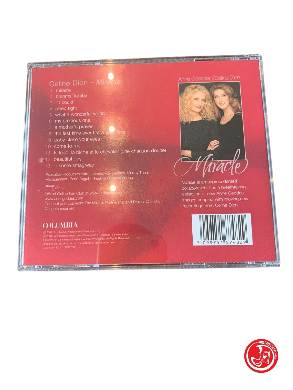 Celine Dion &amp; Anne Geddes - Miracle