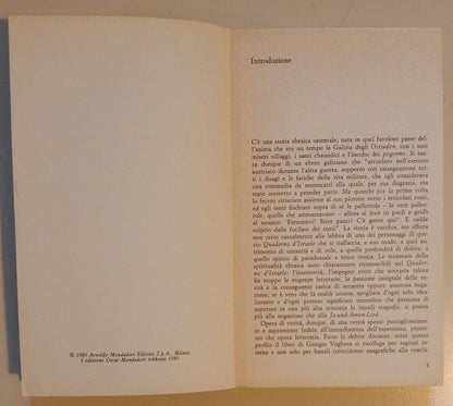 Giorgio Voghera - Quaderno d'Israele - Oscar Mondadori, pp. 189  - 1980