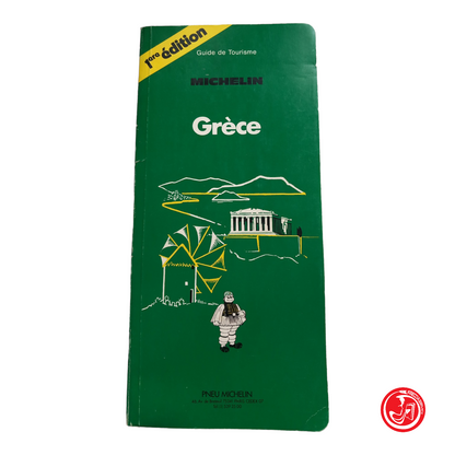 Grèce MICHELIN Guide de Tourisme edizione francese 1983