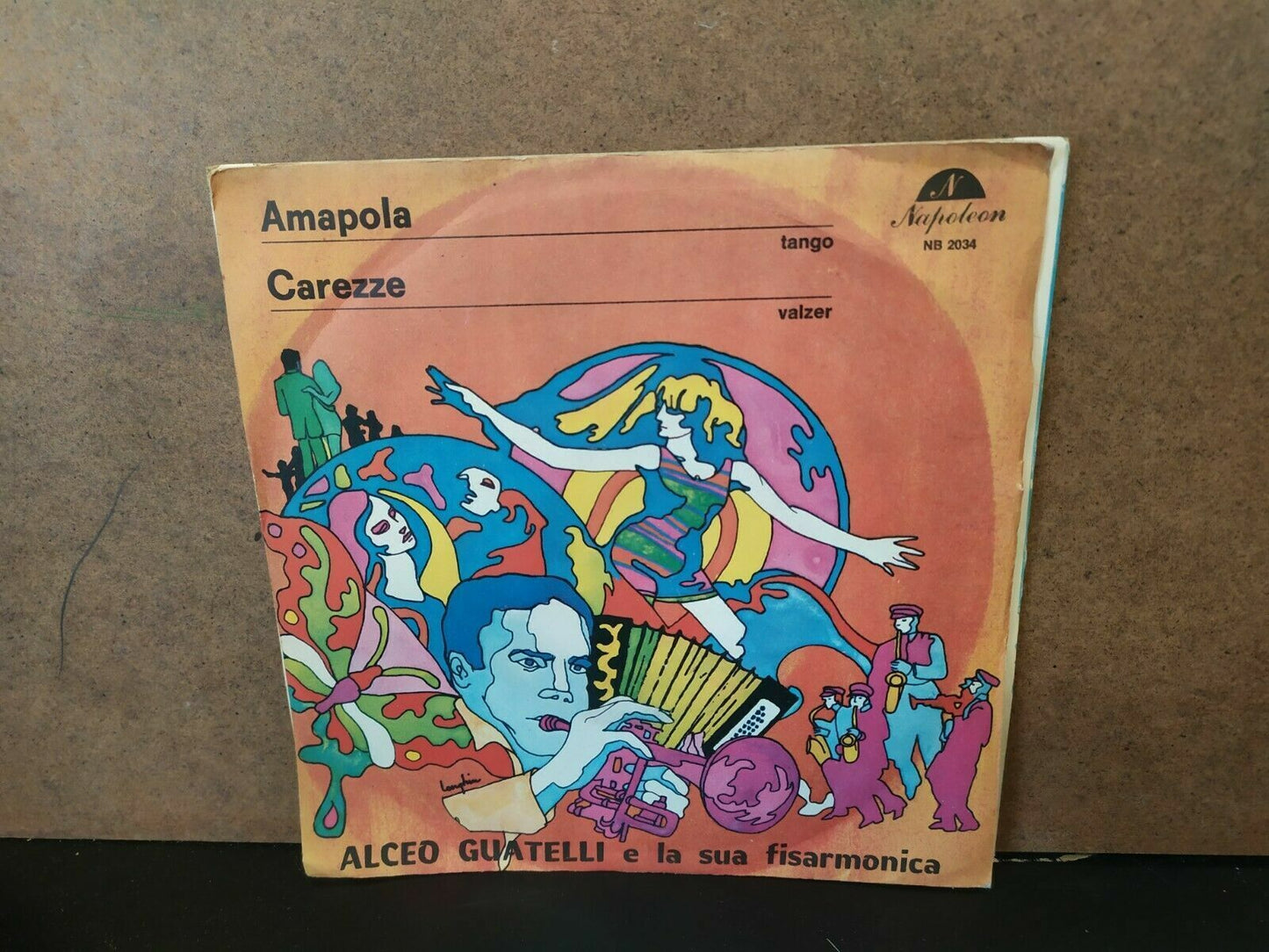 Alceo Guatelli And His Accordion - Amapola / Caresses 