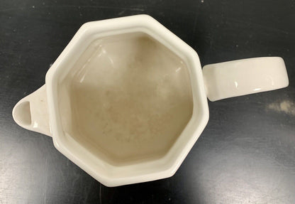 Caraffa in ceramica decorata