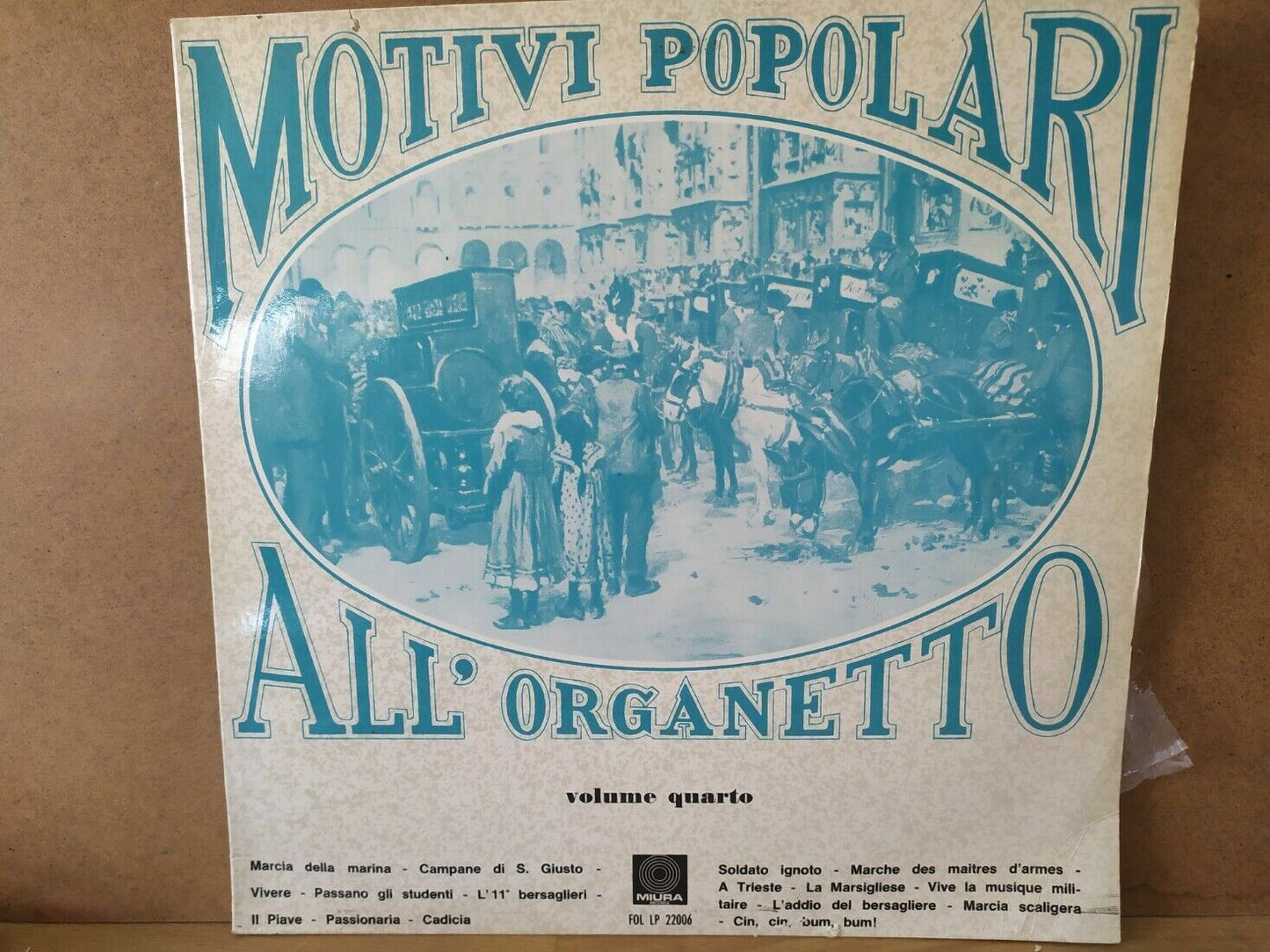 Motifs populaires pour l'Organetto Volume Quatre 