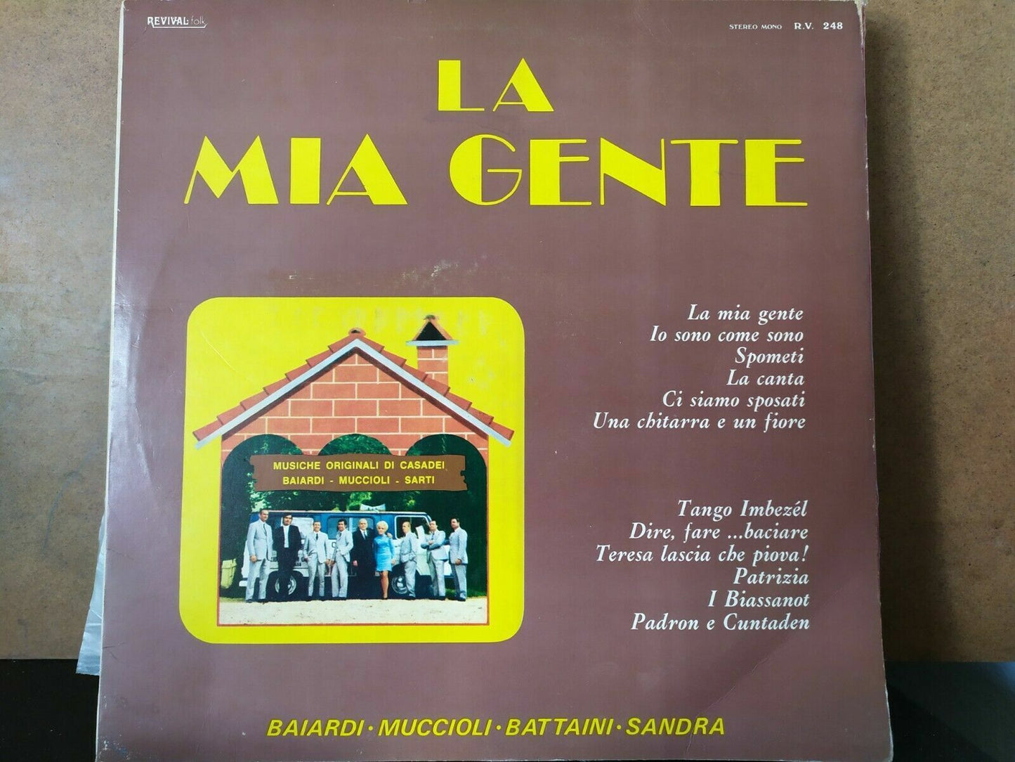 La Mia Gente - Baiardi, Muccioli, Battaini Sandra