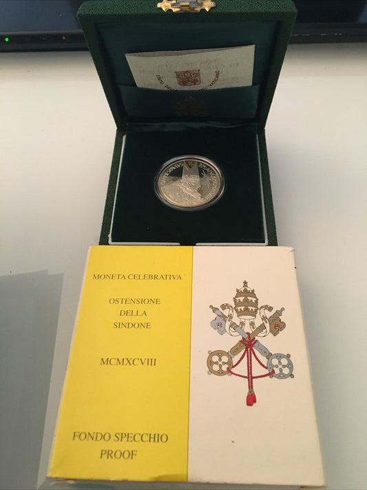CELEBRATIVE COIN EXHIBITION OF THE SHROUD 1998 ARG Proof