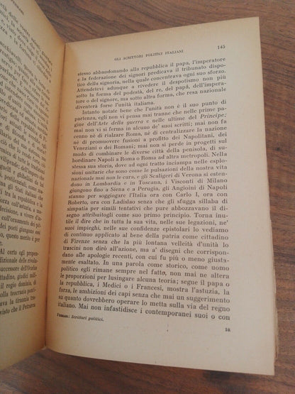 The Italian Political Writers, Giuseppe Ferrari, Ed.Monanni, 1929