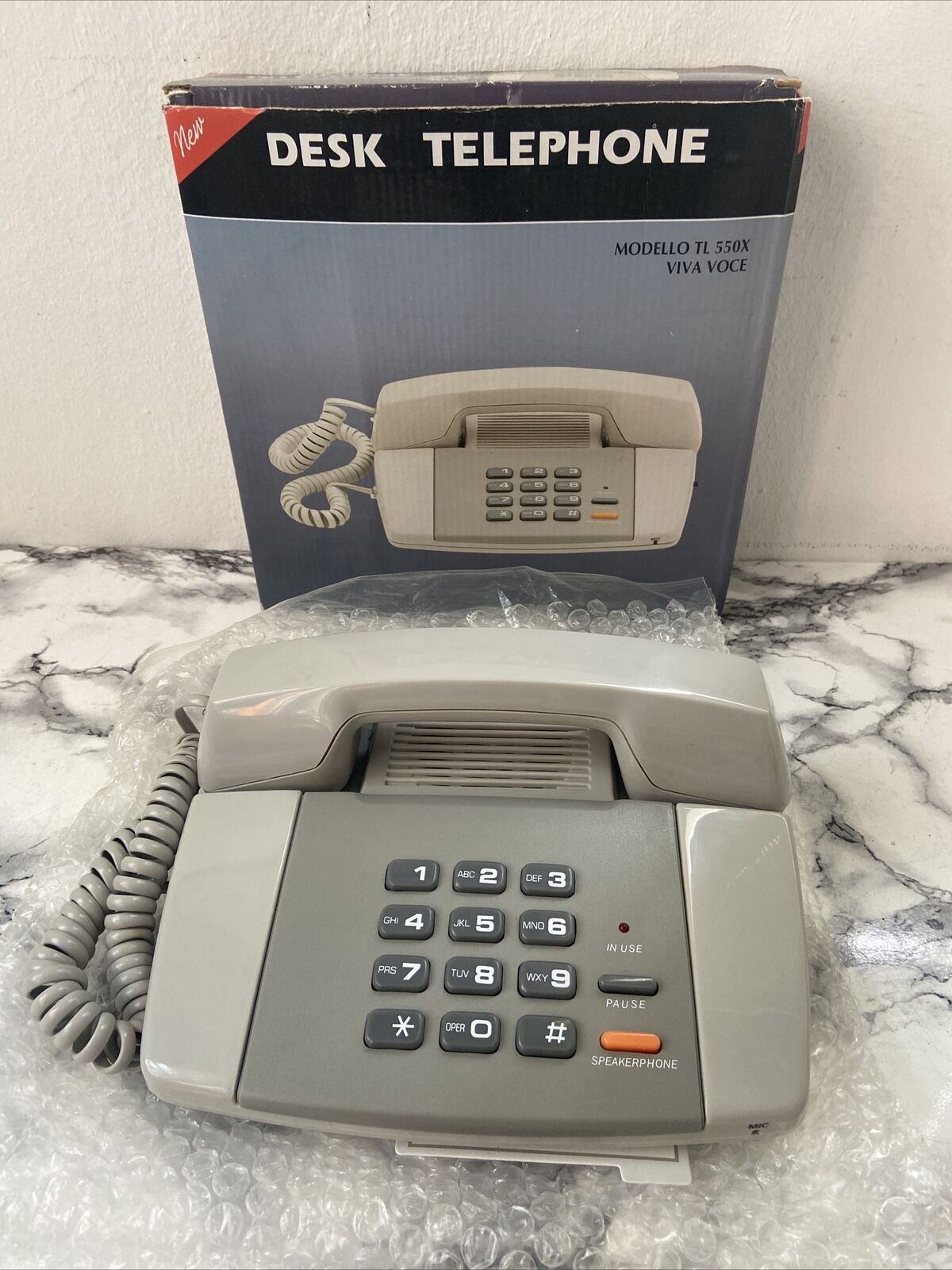 Telefono New Desk Telephone TL 550X Vivavoce