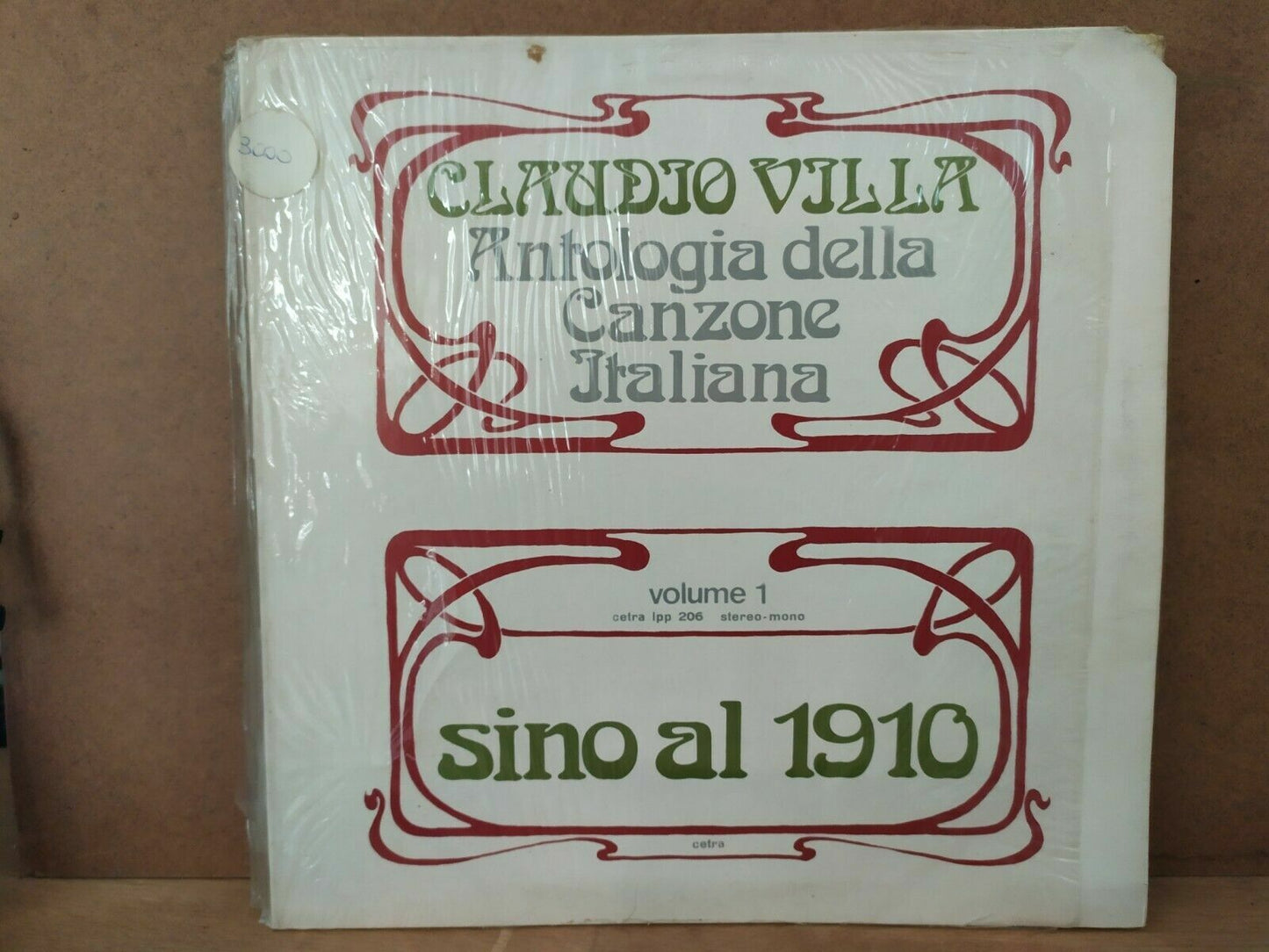 Claudio Villa – Anthology of Italian Song Vol.1 Until 1910 