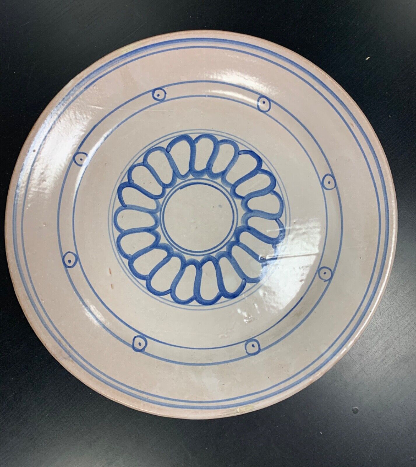 Decorazione da parete in ceramica decorata