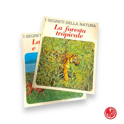 Les secrets de la nature - La forêt tropicale - La prairie et la savane - 2 vol 