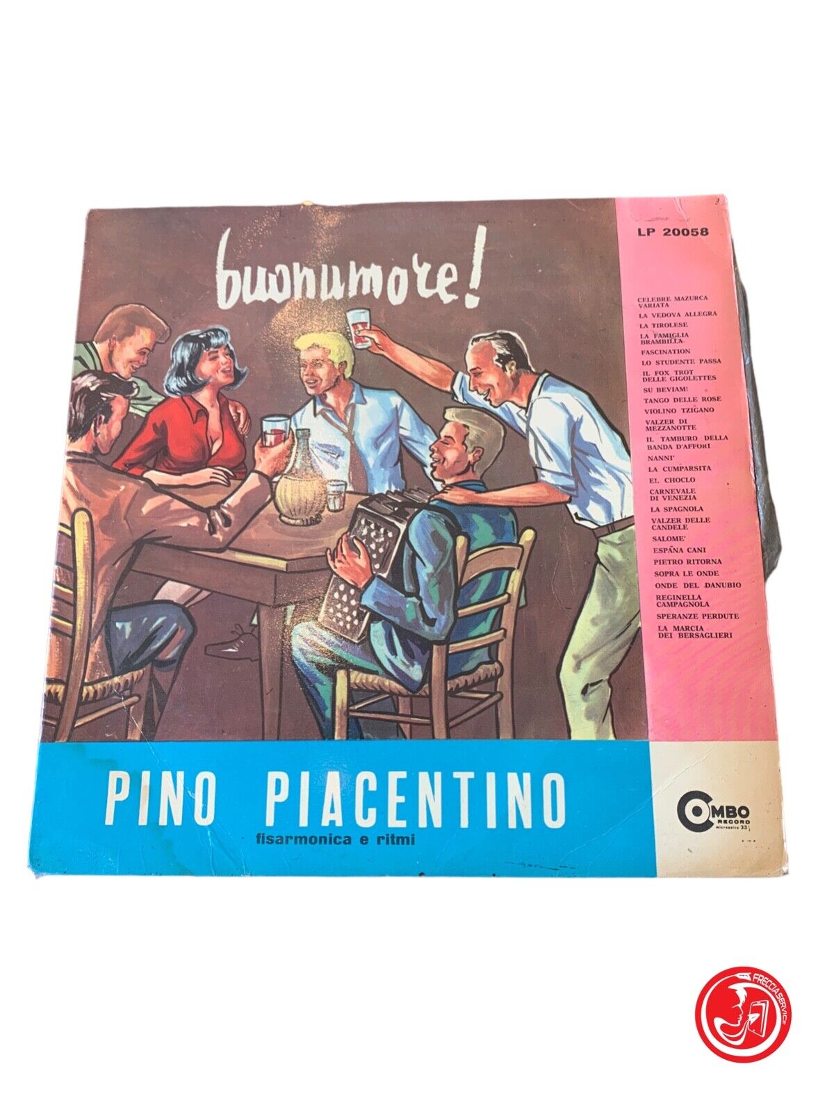 Accordéon et rythmes Pino Piacentino – Bonne humeur