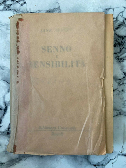 Libro - Jane Austen - Senno e sensibilità