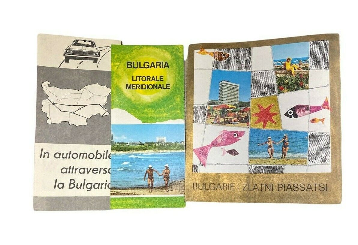 Brochure antiche - Viaggi - Bulgaria