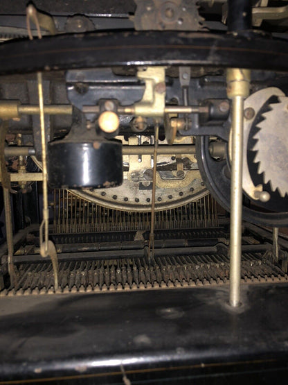 MACCHINA DA SCRIVERE REMINGTON N 10 CON CUSTODIA