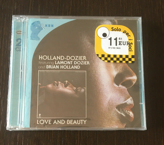 CD Holland-dozier Featuring Lamont Dozier And Brian Holland Love And Beauty...