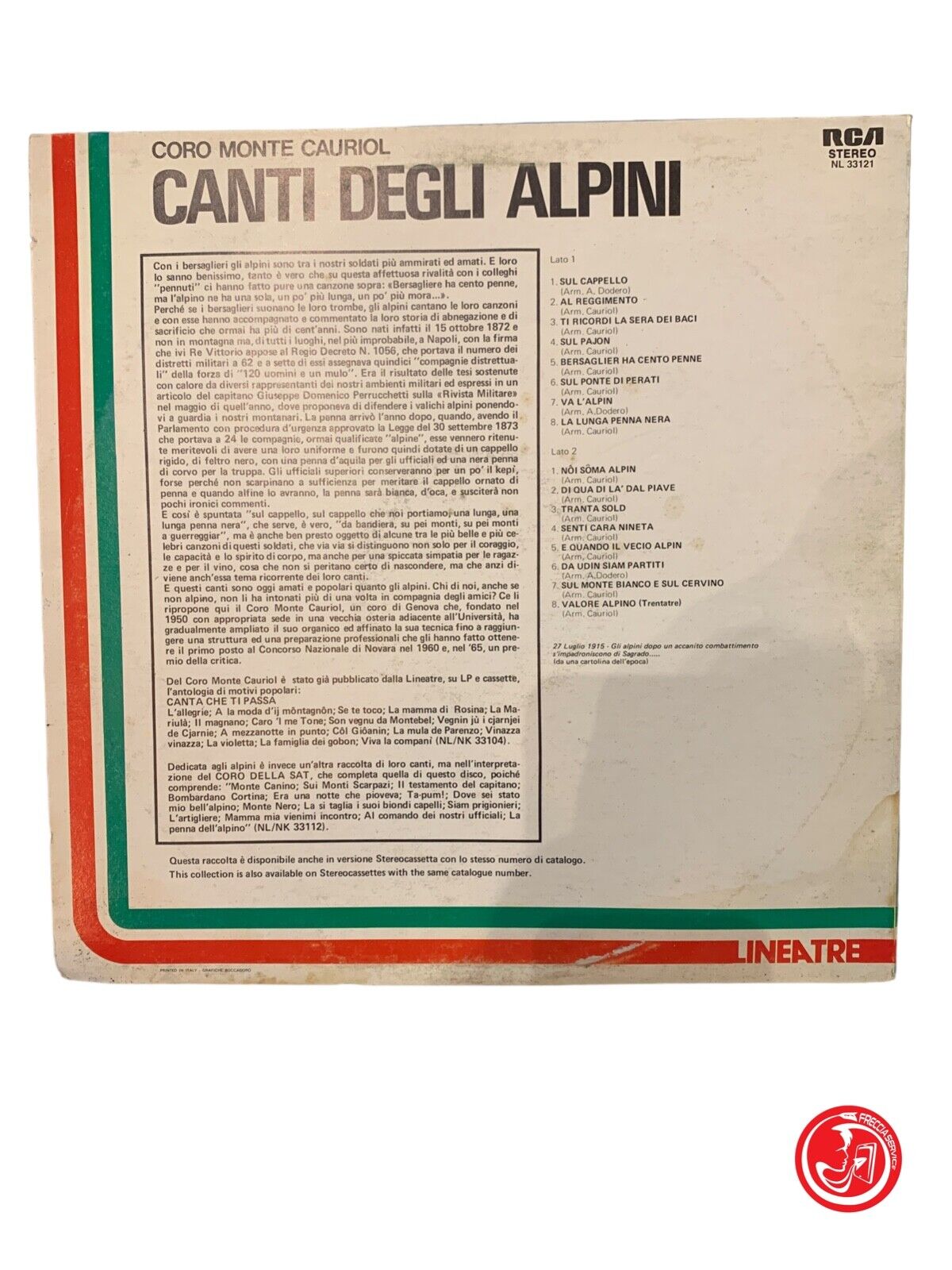 Coro Monte Cauriol - Canti Degli Alpini