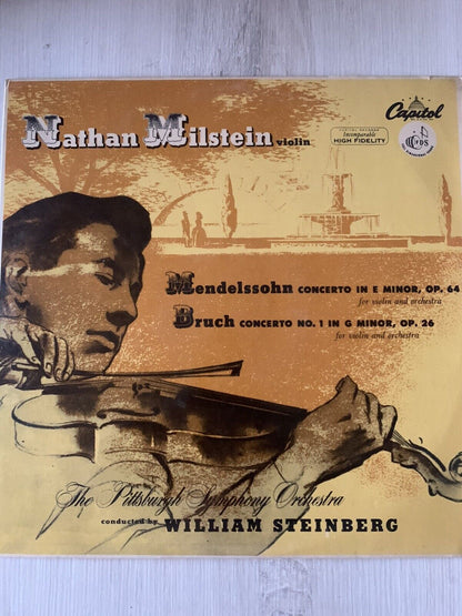 Nathan Milstein violin - The Pittsburgh Symphony Orchestra