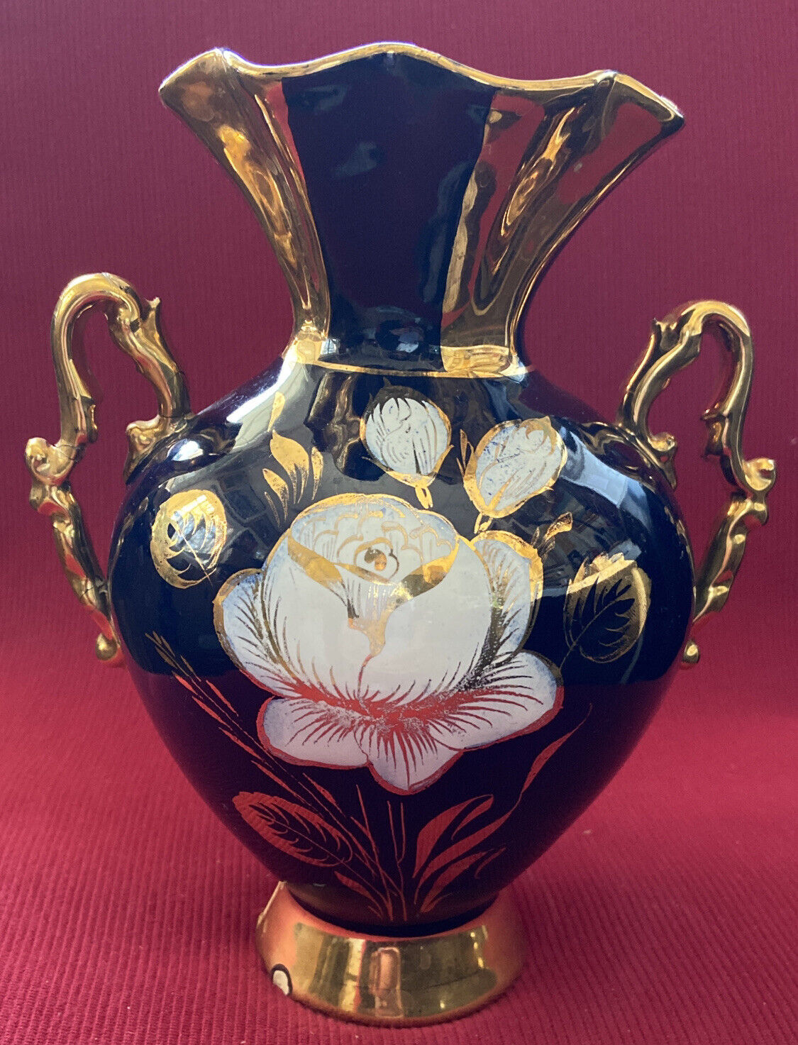 Vase Sicas Estofior Style Limoges