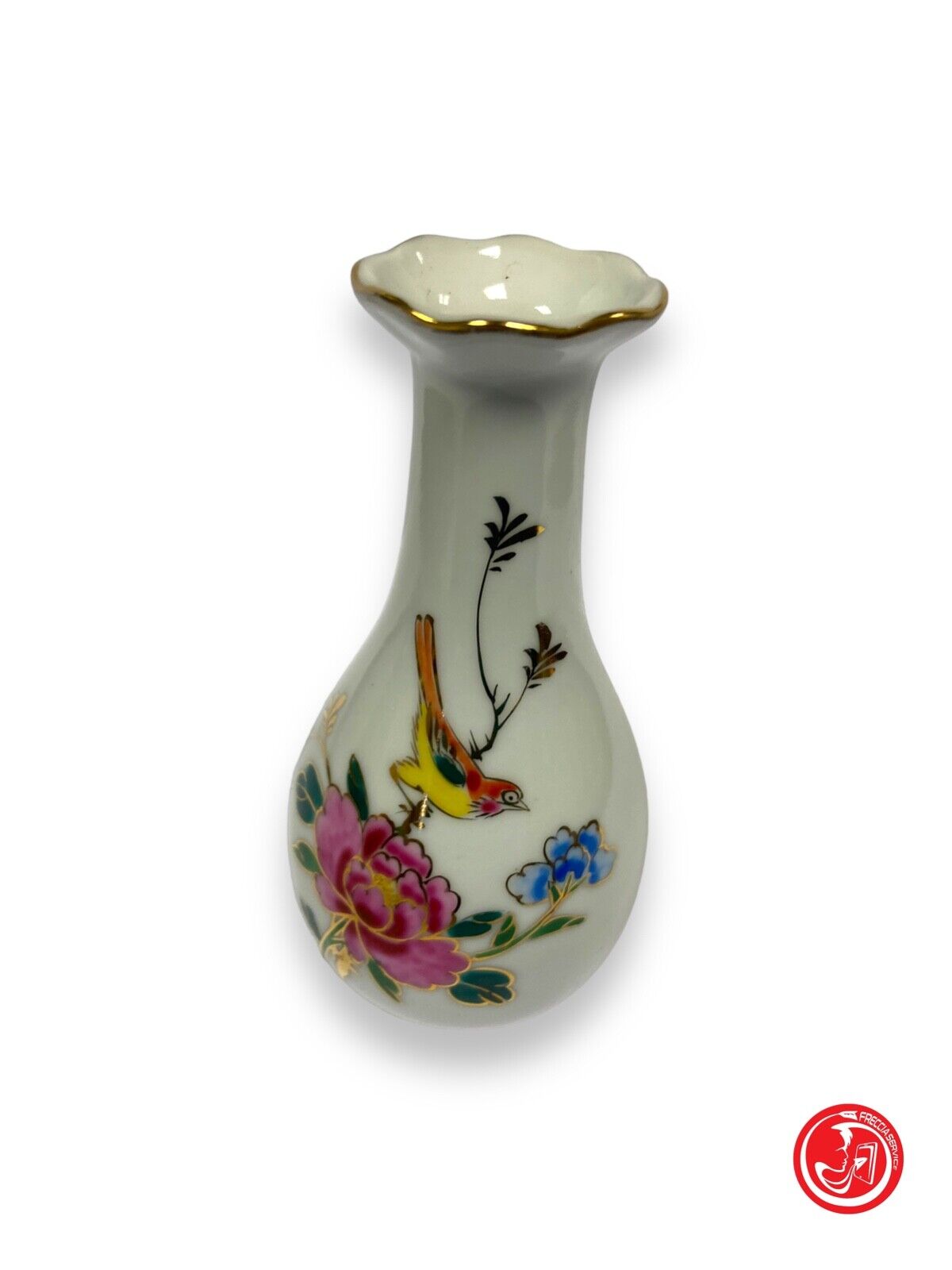 Small ceramic vase Made in China