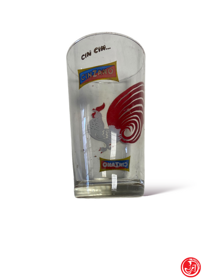 Cinzano glass - collectable