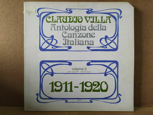 Claudio Villa - Anthology of Italian Song / Volume 2 