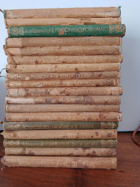 18 Volumes, Les grands narrateurs, Rizzoli, années 30-40